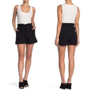 NWT GOOD LUCK GEM High Waist Paperbag Shorts